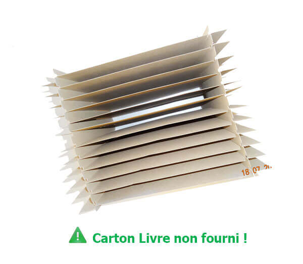 -1 CROISILLON A ASSIETTES DE 11 ALVEOLES POUR REMPLIR UN PETIT CARTON LIVRE -1 CROISILLON A ASSIETTES DE 11 ALVEOLES POUR REMPLIR UN PETIT CARTON LIVRE