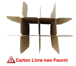 -1 CROISILLON A BOUTEILLES DE 12 ALVEOLES POUR REMPLIR UN PETIT CARTON LIVRE -1 CROISILLON A BOUTEILLES DE 12 ALVEOLES POUR REMPLIR UN PETIT CARTON LIVRE