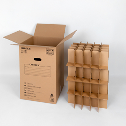 Carton 100 Verres avec kit croisillons
