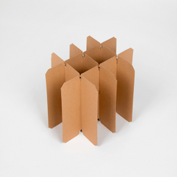 Carton Déménagement Avec Poignées, Kit 10 Cartons Taille L - 55x35x30 cm, Renforcé (jusqu'à 25 kgs), Double Cannelure