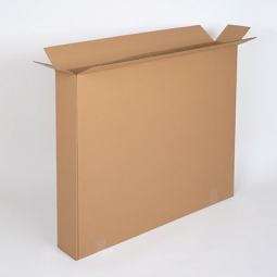 GRAND CARTON RECTANGULAIRE POUR TABLEAU, MIROIR OU ECRAN ( L 93 CM x l 13 CM x H 82 CM)
