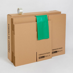 Packs déménagement: lot cartons demenagement et accessoires en pack