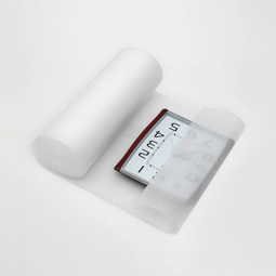 rouleau de mousse polyethylene - epaisseur 2 mm - laize 40 cm x 10 ml