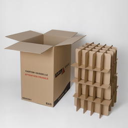 Carton 100 Verres avec kit croisillons