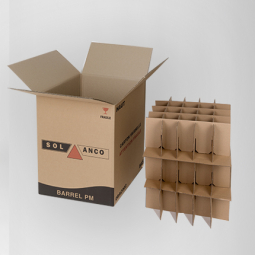Carton 75 Verres avec kit croisillons