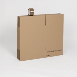 KIT 10 CARTONS LIVRES + 1 ADHÉSIF KIT 10 CARTONS LIVRES + 1 ADHÉSIF