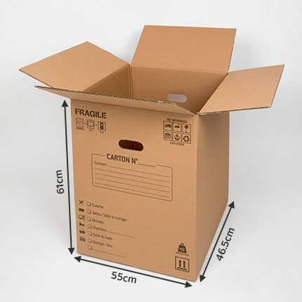 Grand carton d'expédition - Emballage grand format