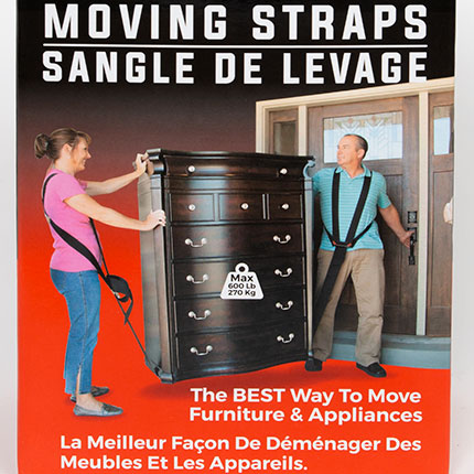 Sangle de déménagement et de levage harnais de transport déménageur de  meuble et object volumineux - Cdiscount Bricolage