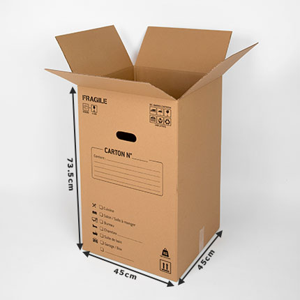 1001 cartons Carton 96l grand format