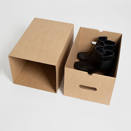 Boîte tiroir en carton pour chaussures