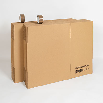Jumbo Cartons de Déménagement JumBox-Set Norme Européenne