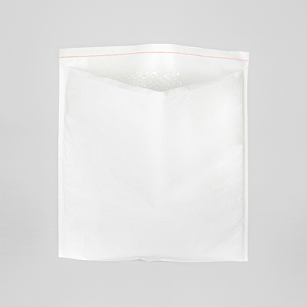 Enveloppe bulle en papier kraft blanc 35 x 47 cm 100% recyclable