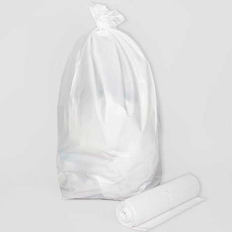 Sacs poubelle plastique Economique - 130 L gris - carton de 100 sacs pas  cher