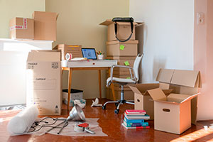 Cartons et fournitures déménagement pour bureau